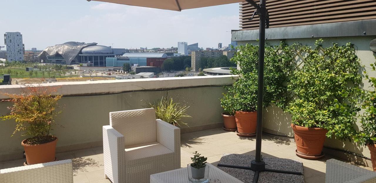 City Life Sky Apartment- Mico- Breathtaking Penthouse Milano Eksteriør bilde